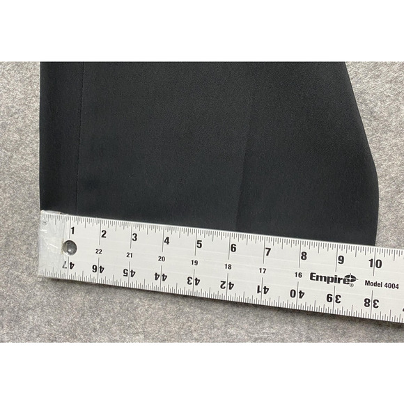 Vintage Banana Republic Pants Womens 0 Black Harrison Wide Leg Dress Y2K - Picture 7 of 14